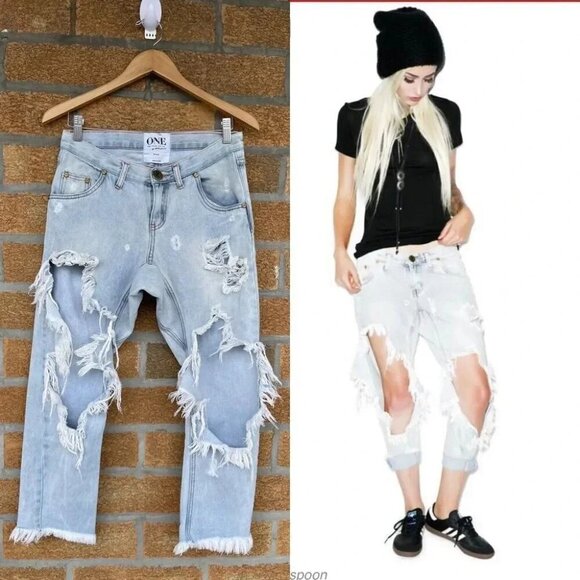 One Teaspoon DIAMONDE LONELY BOYS size 25 - Picture 1 of 16